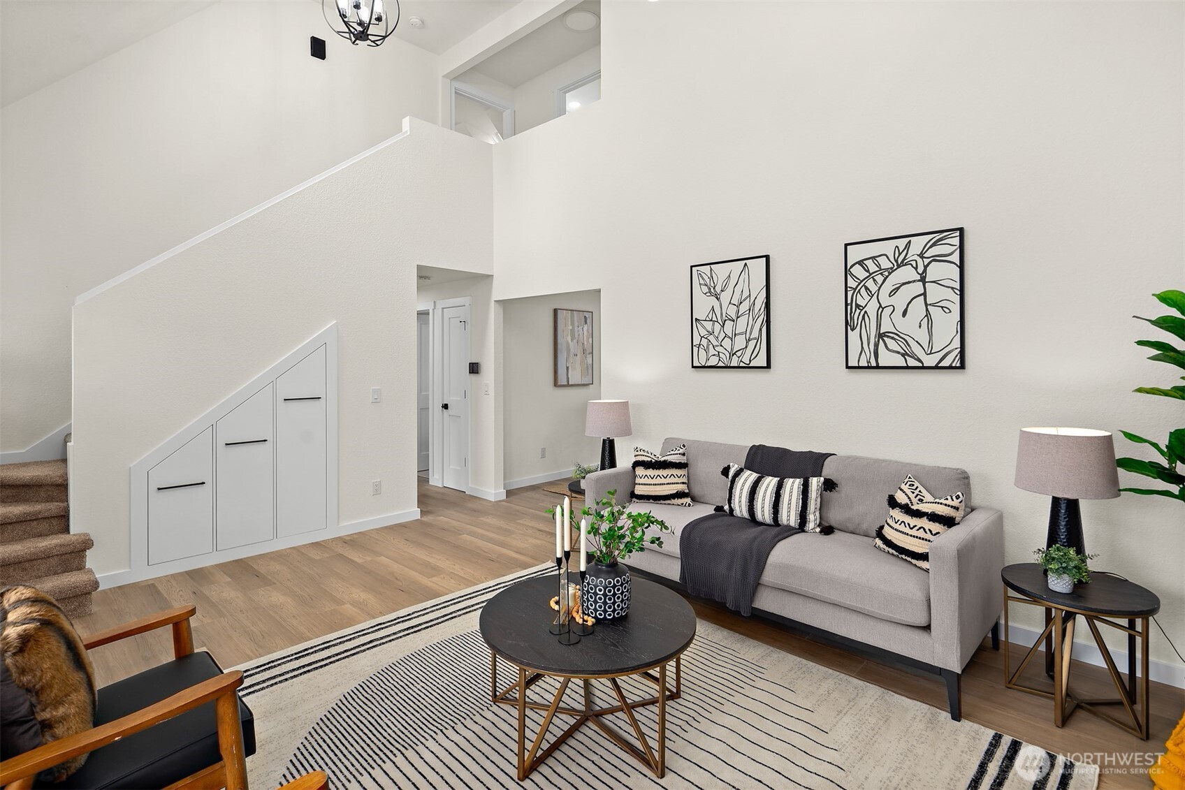 2219 236th Street Southeast Bothell, WA 98021 - Photo 6 of 34 a living room with furniture and wooden floor