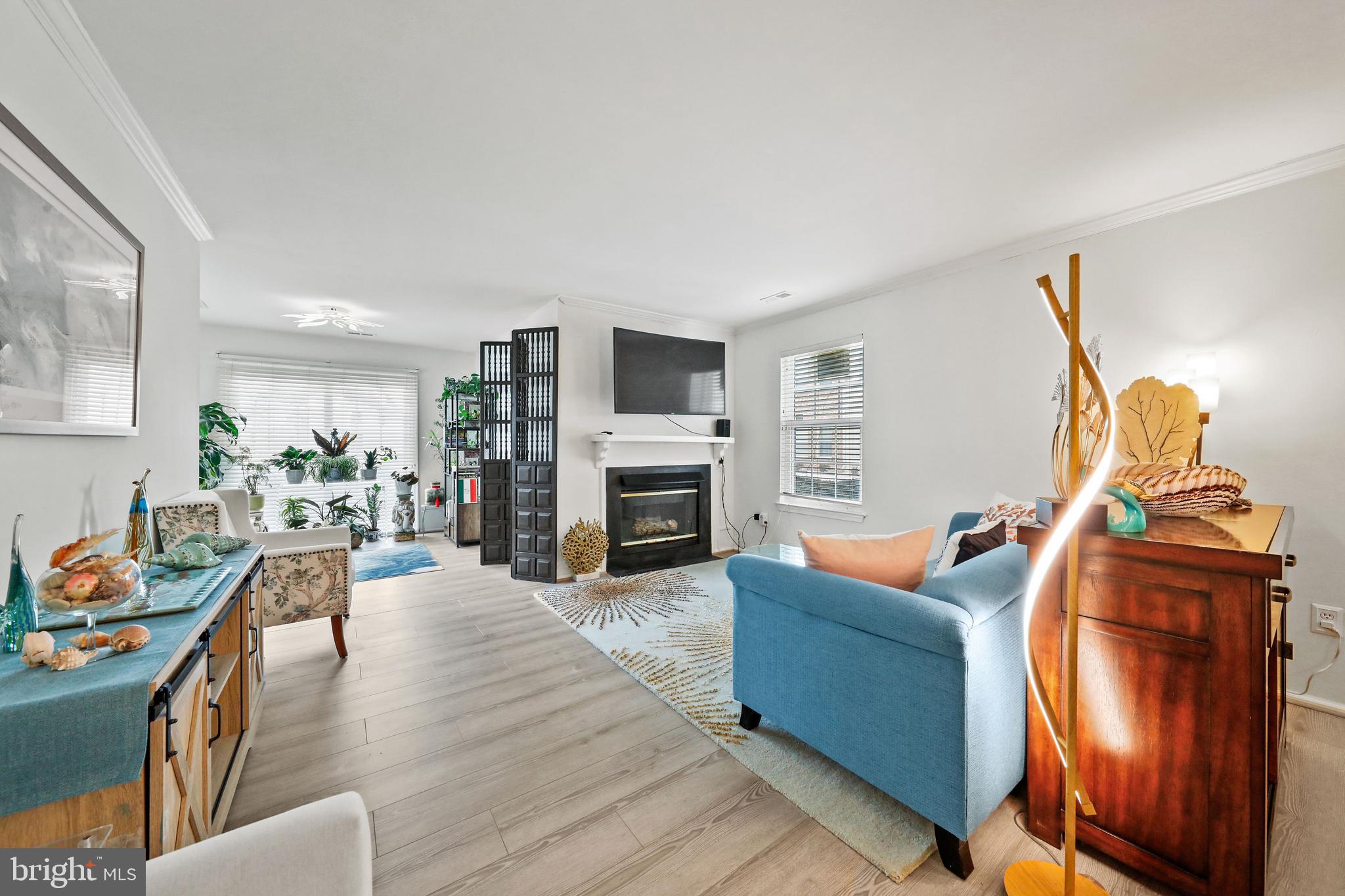 2103 Ferndale Court, Unit A Mount Laurel, NJ 08054 - Photo 4 of 25 Living Room Leading to Den