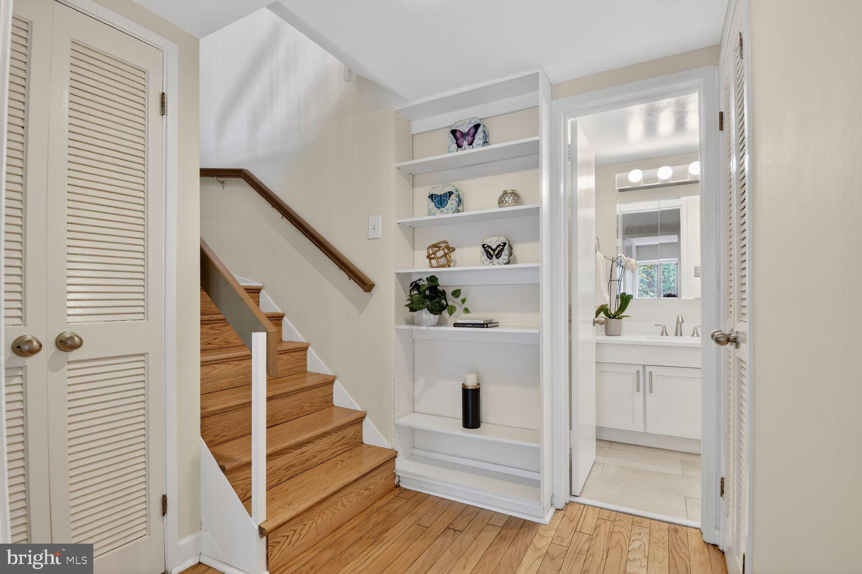 3225 Grace Street Northwest, Unit 101 Washington, DC 20007 - Photo 15 of 26 LOWER STEP TO BEDROOM AREA