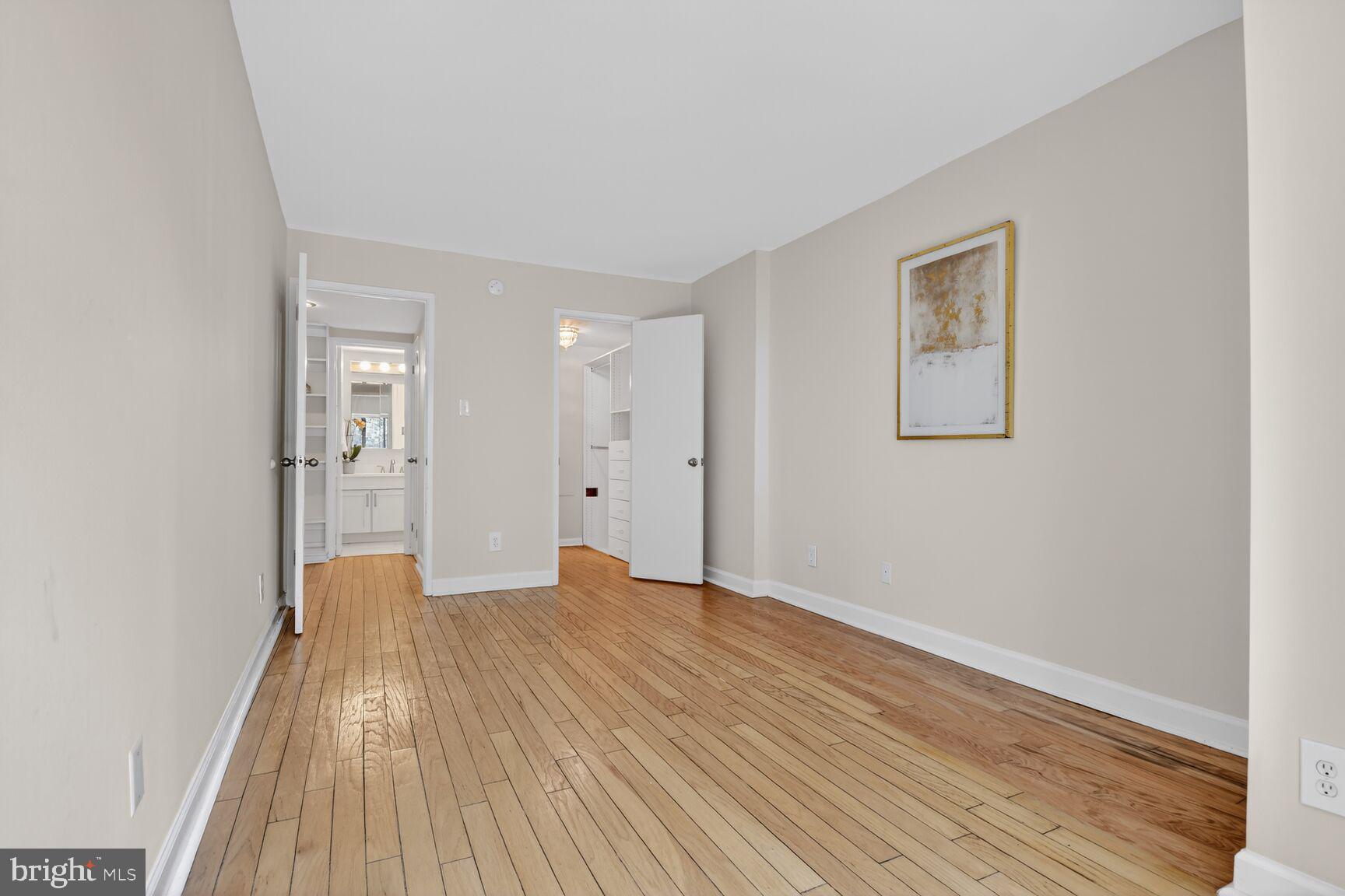 3225 Grace Street Northwest, Unit 101 Washington, DC 20007 - Photo 17 of 26 LOOKING FROM OUTDOOR SPACE TO DOOR L AND CLOSET R