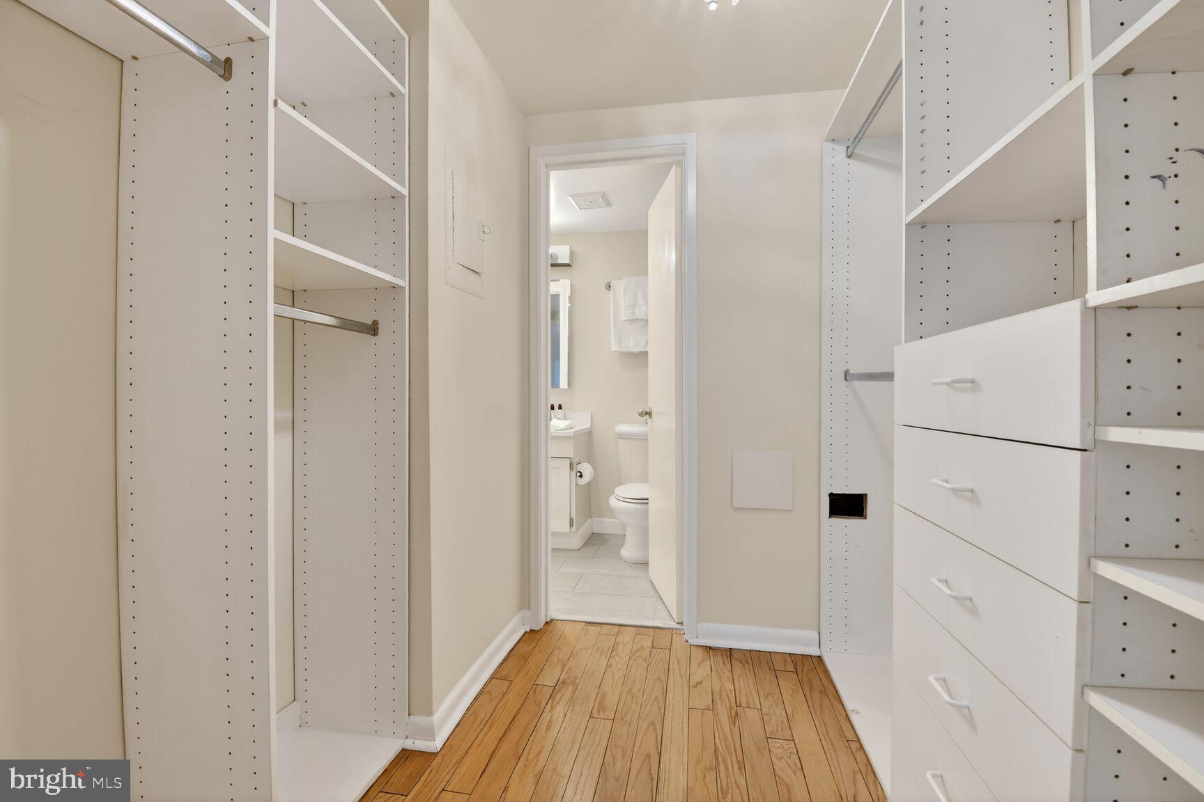 3225 Grace Street Northwest, Unit 101 Washington, DC 20007 - Photo 18 of 26 WALK IN AND THRU CLOSET PRIMARY
