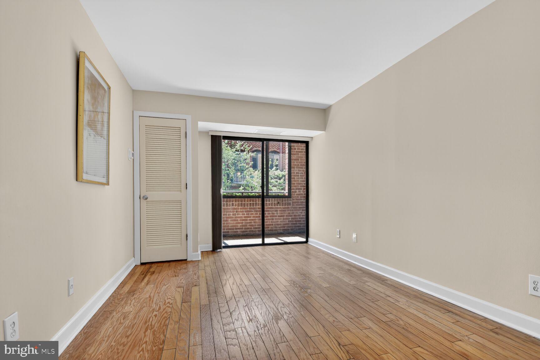 3225 Grace Street Northwest, Unit 101 Washington, DC 20007 - Photo 20 of 26 LOOKING OUT OUTDOOR SPACE FROM PRIMARY