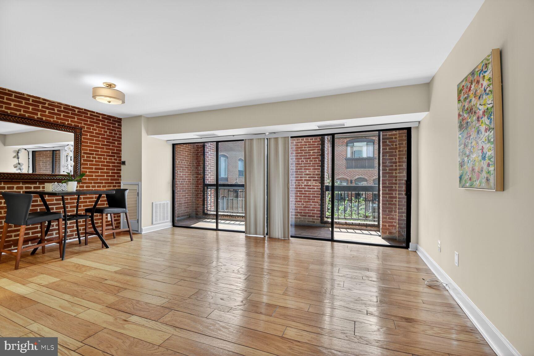 3225 Grace Street Northwest, Unit 101 Washington, DC 20007 - Photo 26 of 26 OPEN FLOOR PLAN W/DOUBLE OUTSIDE SPACES