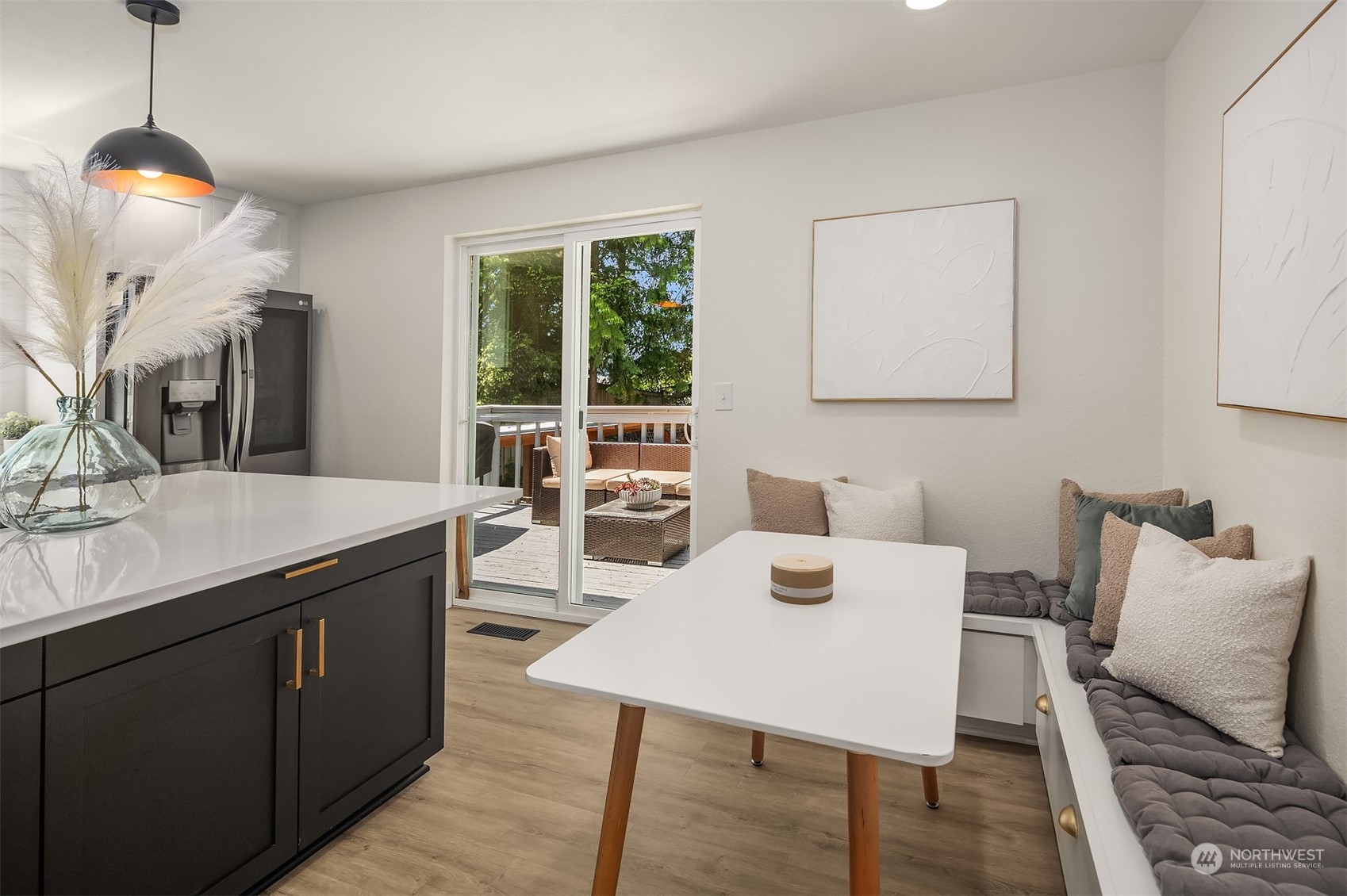 18216 19th Drive Southeast Bothell, WA 98012 - Photo 12 of 33 a view of a dining room with furniture and window