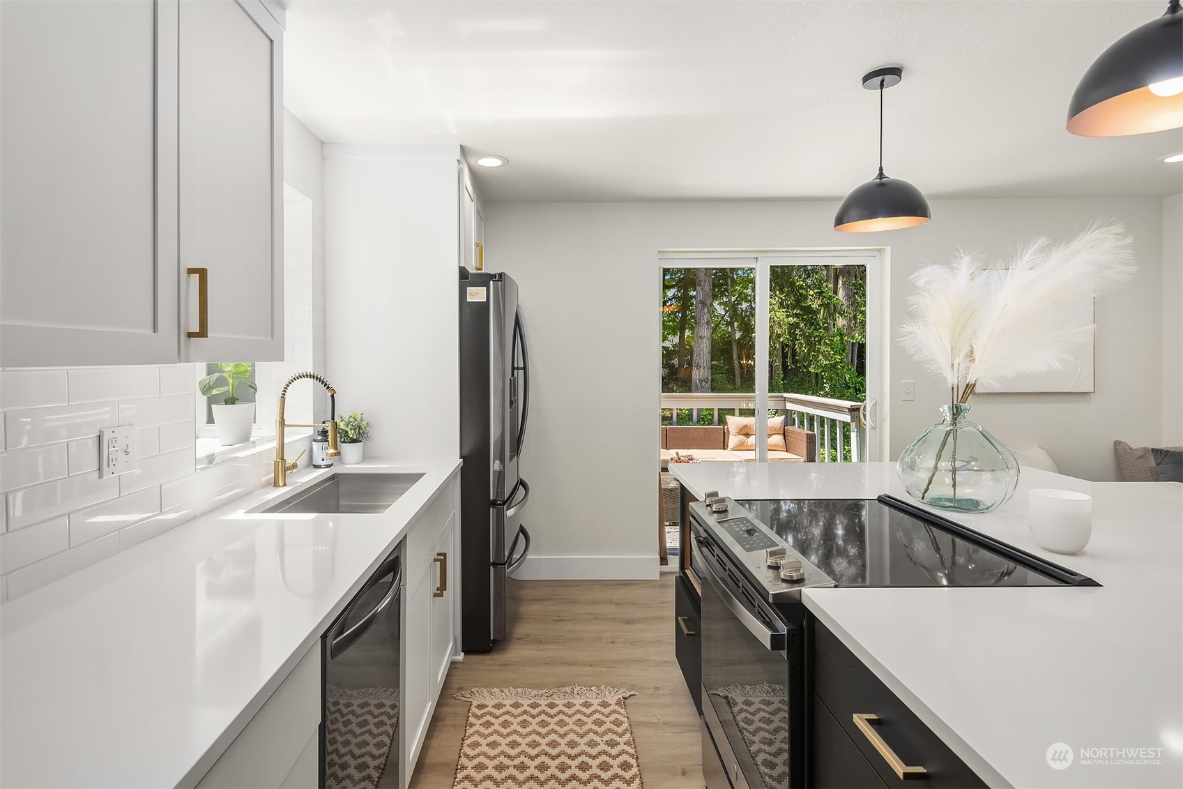 18216 19th Drive Southeast Bothell, WA 98012 - Photo 14 of 33 a kitchen a sink a counter space and a window