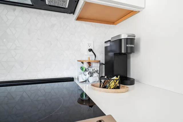 a view of table and chair