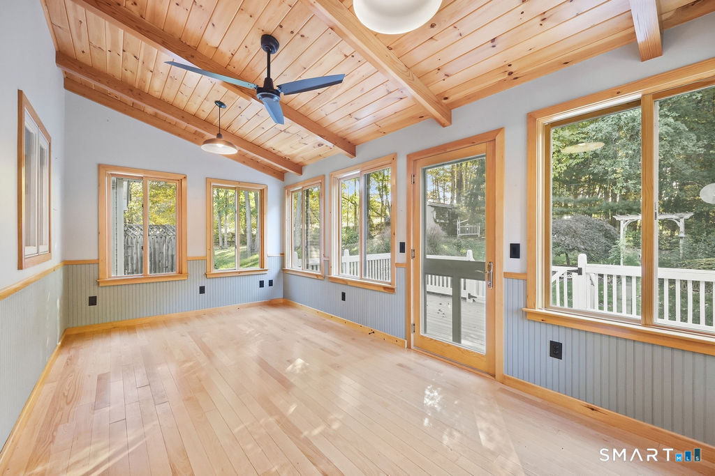 435 Old Slocum Road Hebron, CT 06231 - Photo 17 of 38 3 SEASON PORCH OFF THE KITCHEN