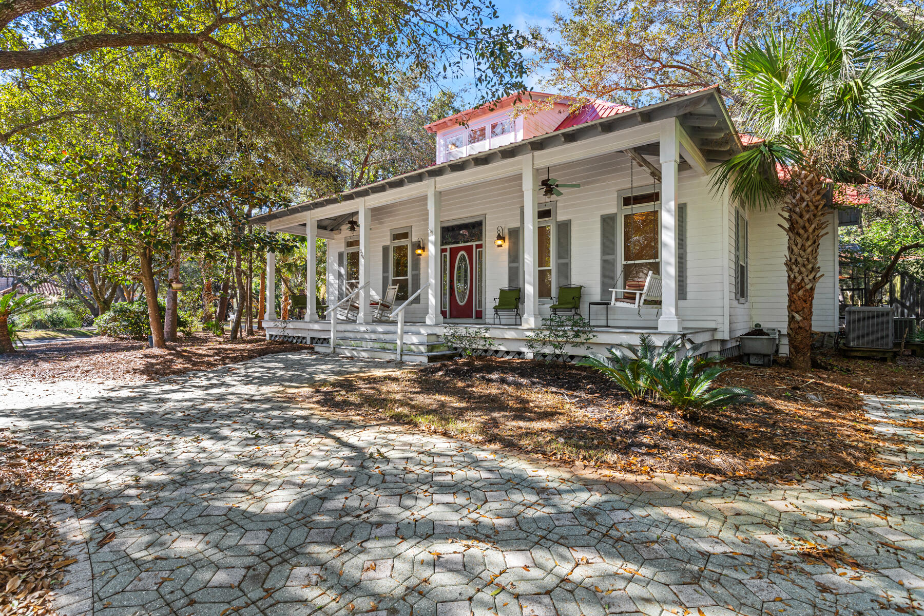 325 Botany Boulevard Santa Rosa Beach, FL 32459 - Photo 30 of 43 a front view of house with yard outdoor seating