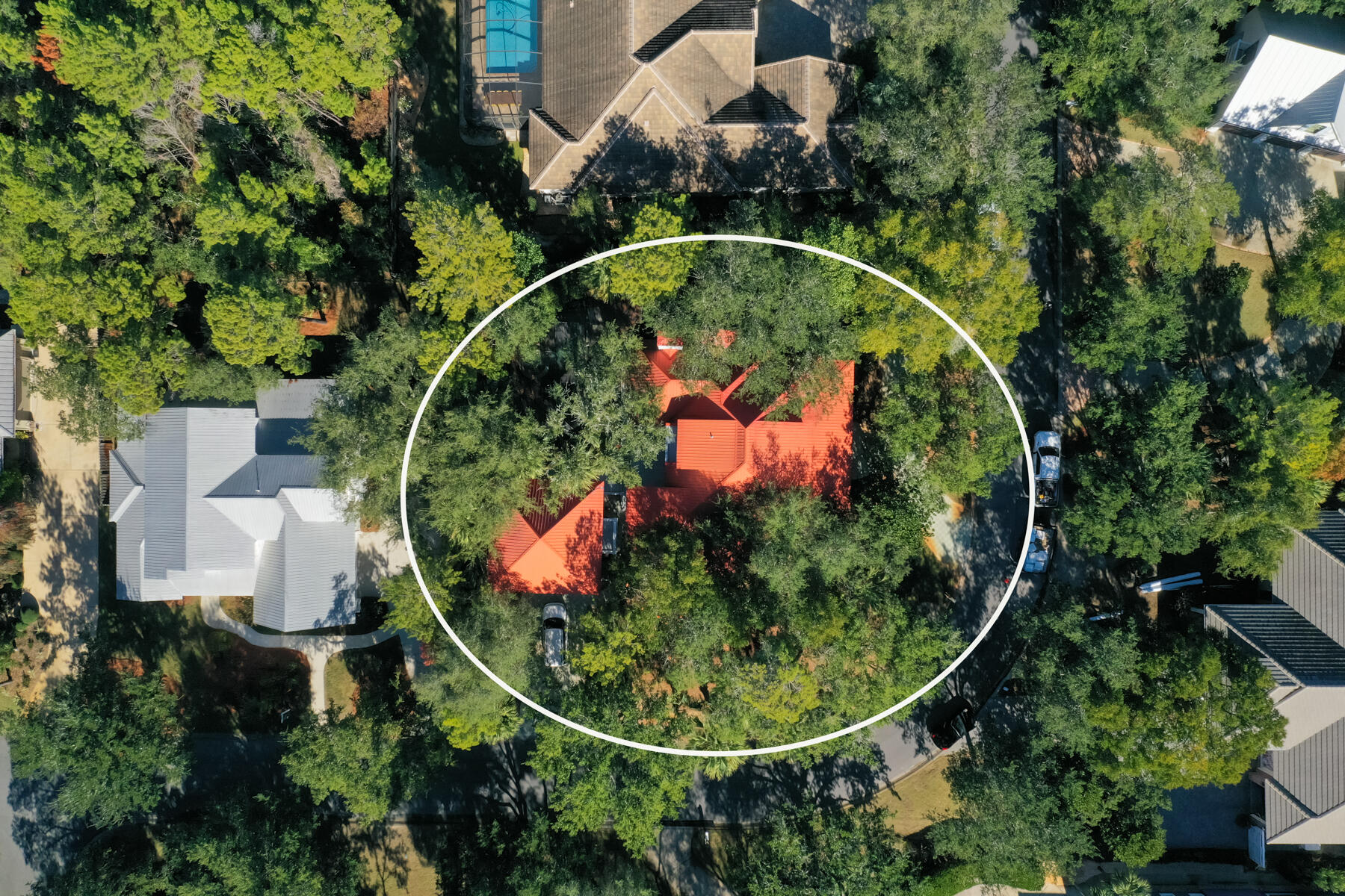 325 Botany Boulevard Santa Rosa Beach, FL 32459 - Photo 38 of 43 an aerial view of a house