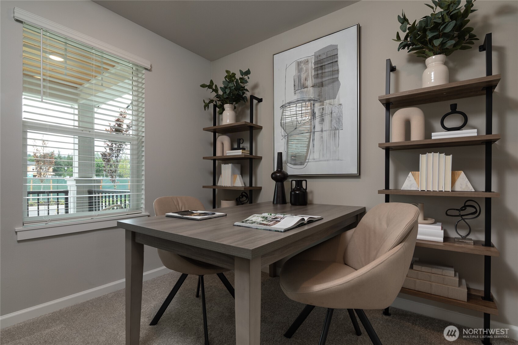 19288 Northeast 69th Circle, Unit 103 Redmond, WA 98052 - Photo 8 of 11 a view of a dining room with furniture and window