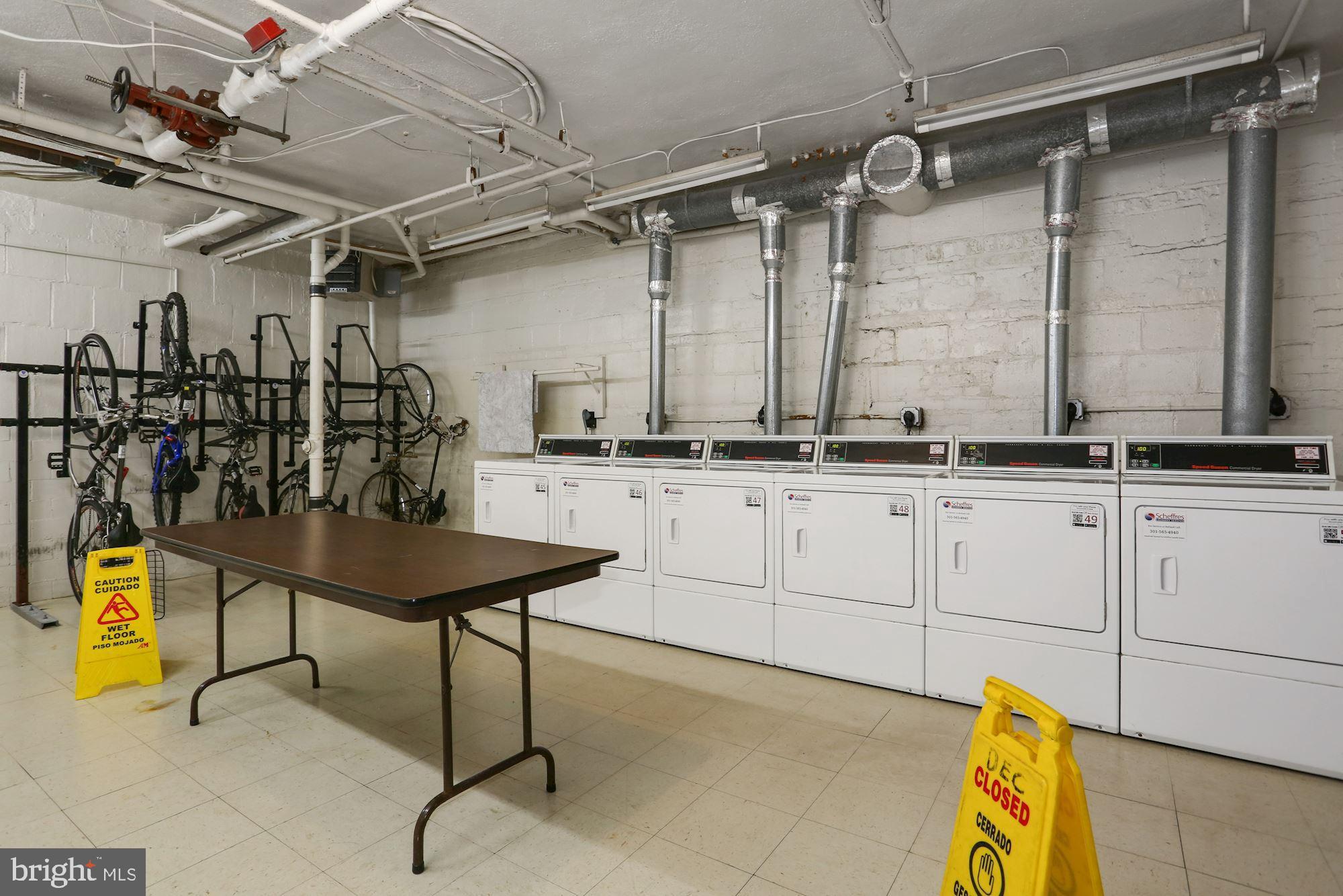 1900 North Rhodes Street, Unit 69 Arlington, VA 22201 - Photo 19 of 19 Laundry Room - Just Next Door in 1902 N Rhodes St