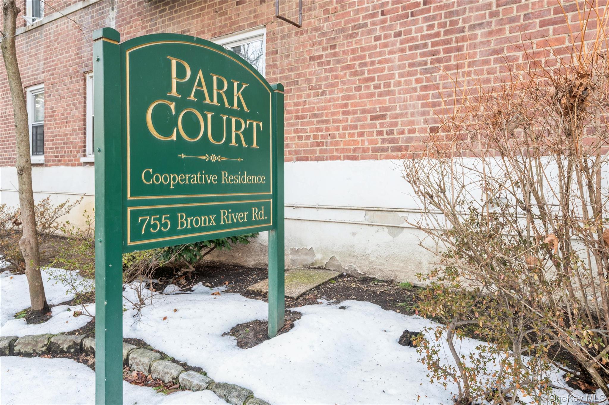 755 Bronx River Road, Unit 1C Bronxville, NY 10708 - Photo 13 of 16 a sign that is on the side of a building