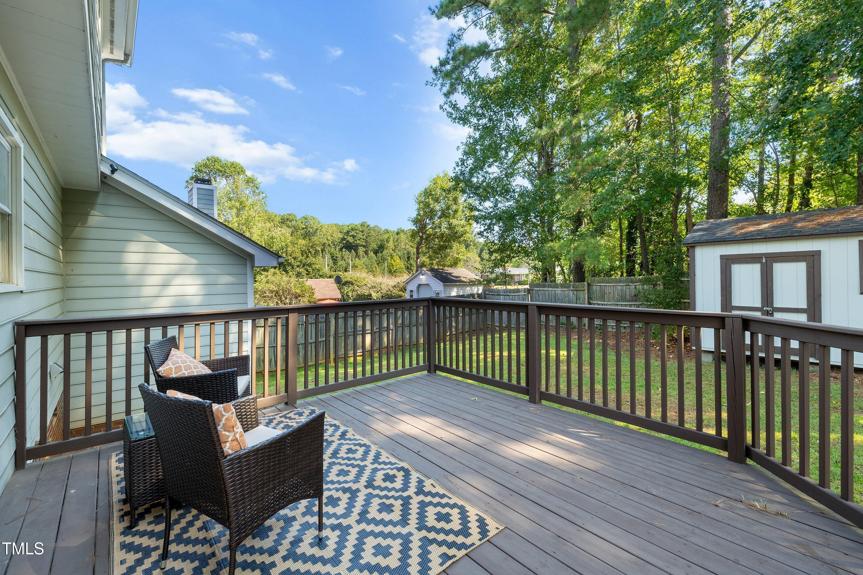 111 Tarpley Way Garner, NC 27529 - Photo 32 of 32 a view of a balcony with furniture