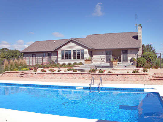 1723 East Spring Creek Road Oregon, IL 61061 - Photo 3 of 6 a view of a house with swimming pool