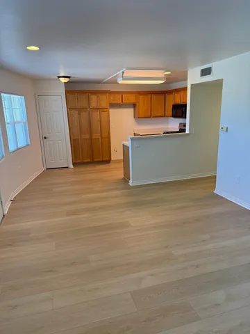 a view of a livingroom with furniture