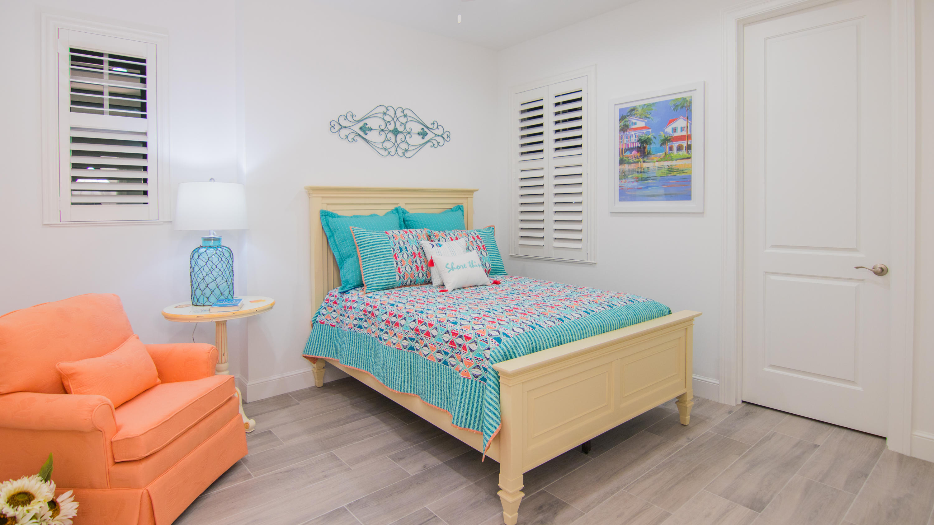 203 Inlet Waters Circle Jupiter, FL 33477 - Photo 9 of 12 a bedroom with a bed and a couch