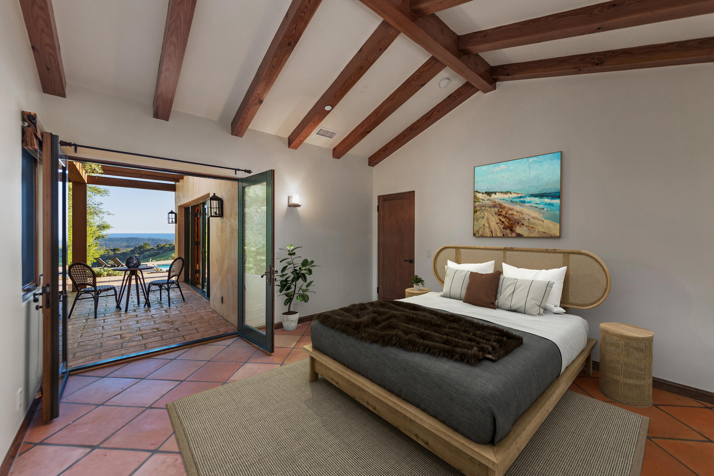 1300 Barger Canyon Road Santa Barbara, CA 93110 - Photo 28 of 36 Virtually Staged GH Bedroom