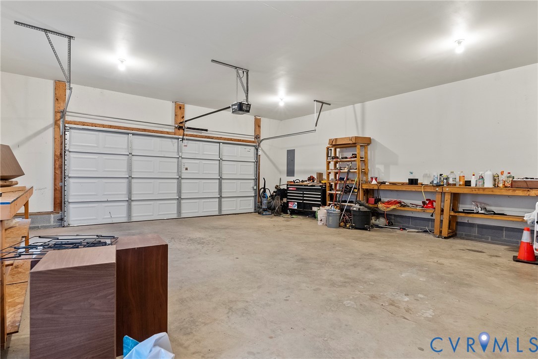 1397 Dorset Road Powhatan, VA 23139 - Photo 29 of 43 OVERSIZED 2-CAR GARAGE W/WORKSHOP!!