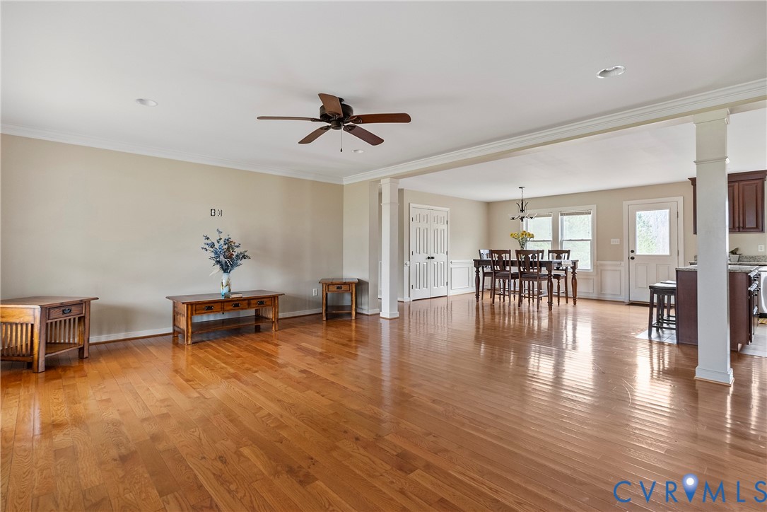 1397 Dorset Road Powhatan, VA 23139 - Photo 8 of 43 OPEN CONCEPT AND RECESSED LIGHTING!!!