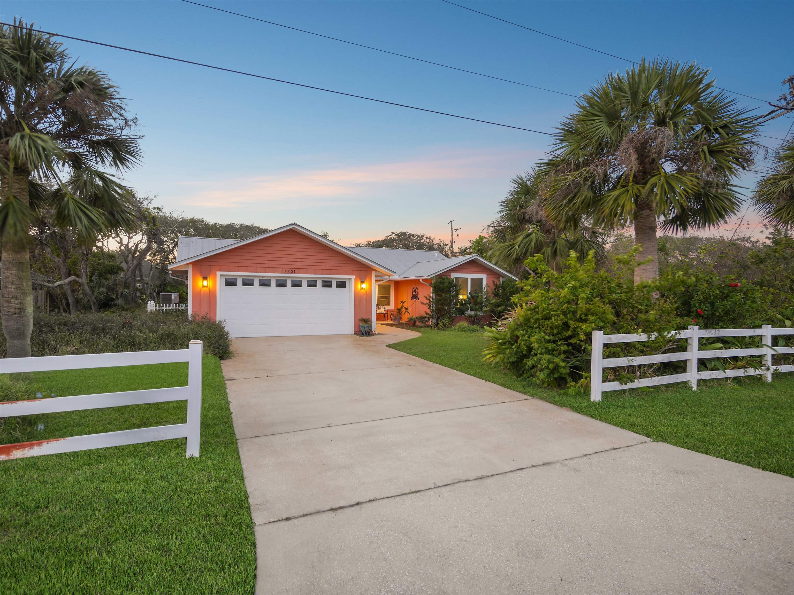 5301 1st Street St. Augustine, FL 32080 - Photo 32 of 36 a view of a house with a yard