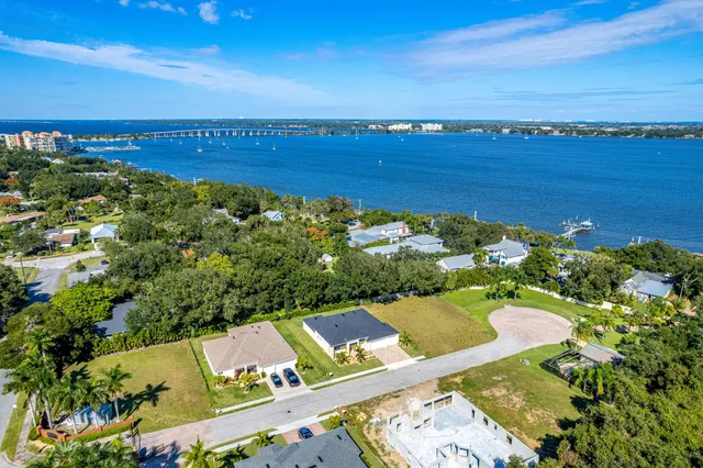 a view of a city and an ocean