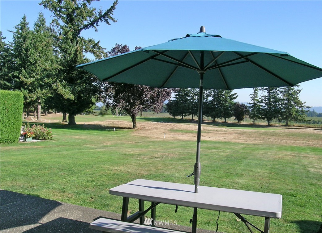 6829 Raspberry Dr. Everson, WA 98247 - Photo 16 of 17 a backyard of a house with table and chairs