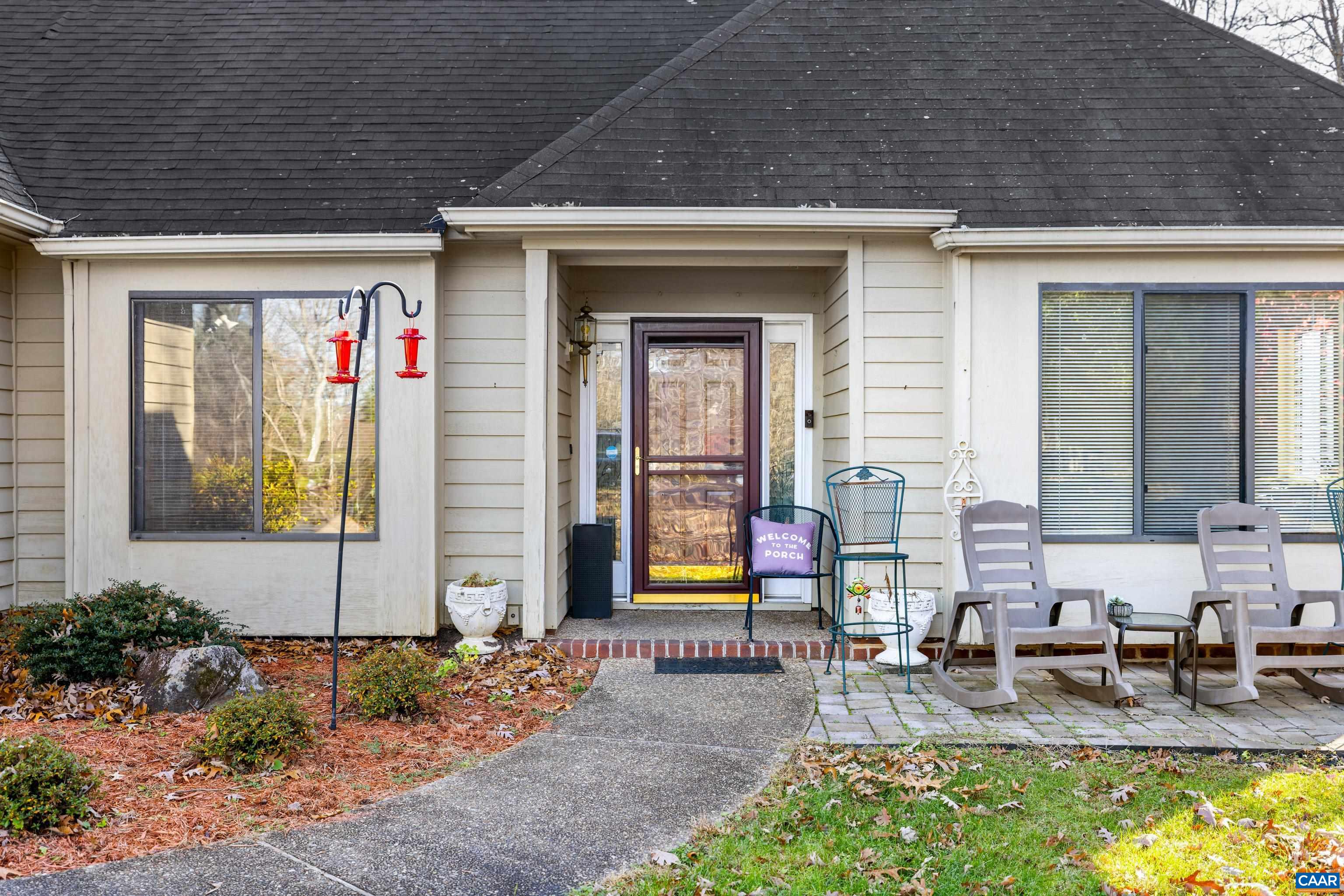 465 Hidden Ridge Road Charlottesville, VA 22902 - Photo 2 of 63 a front view of house with outdoor seating