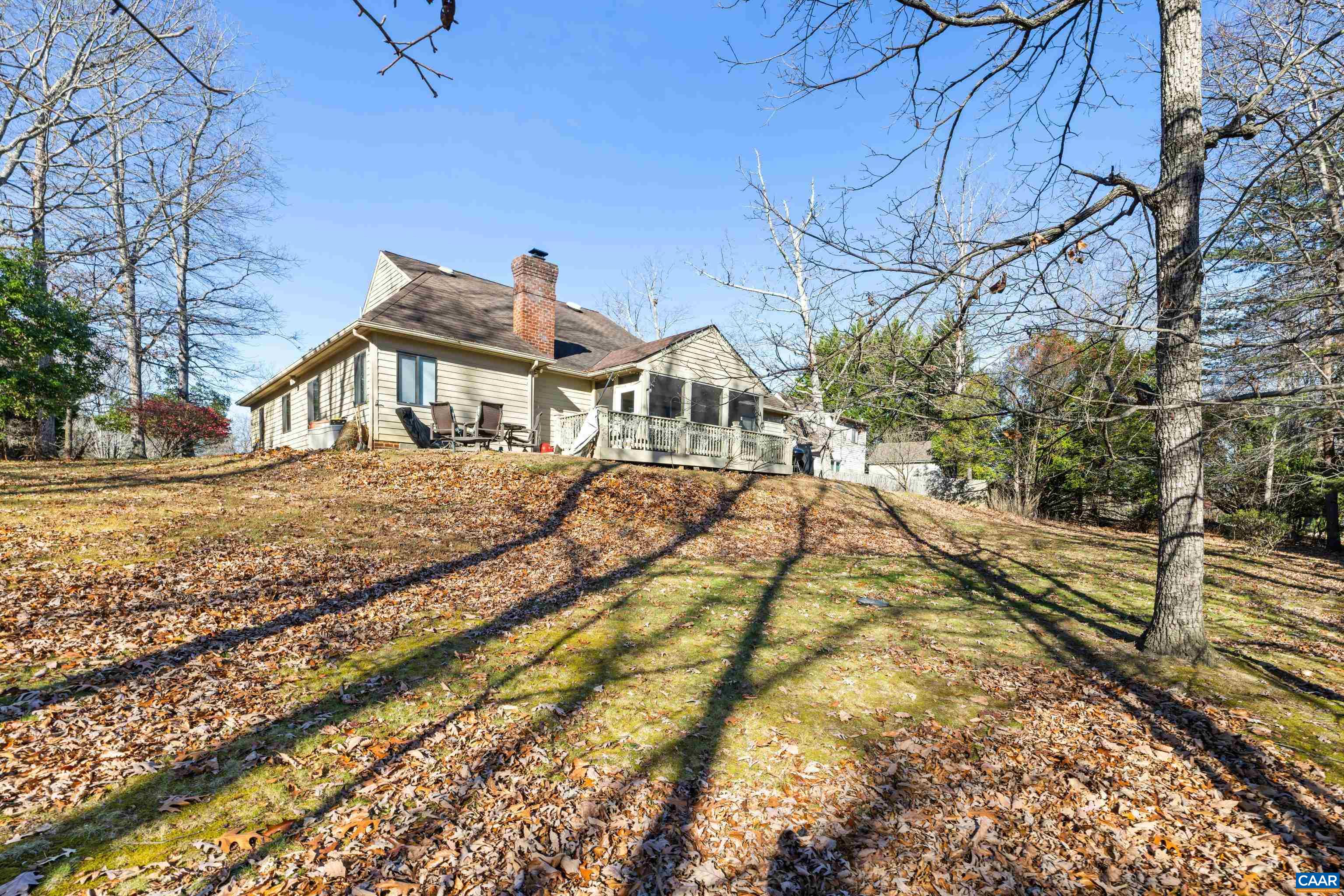 465 Hidden Ridge Road Charlottesville, VA 22902 - Photo 53 of 63 a view of a house with snow on the road