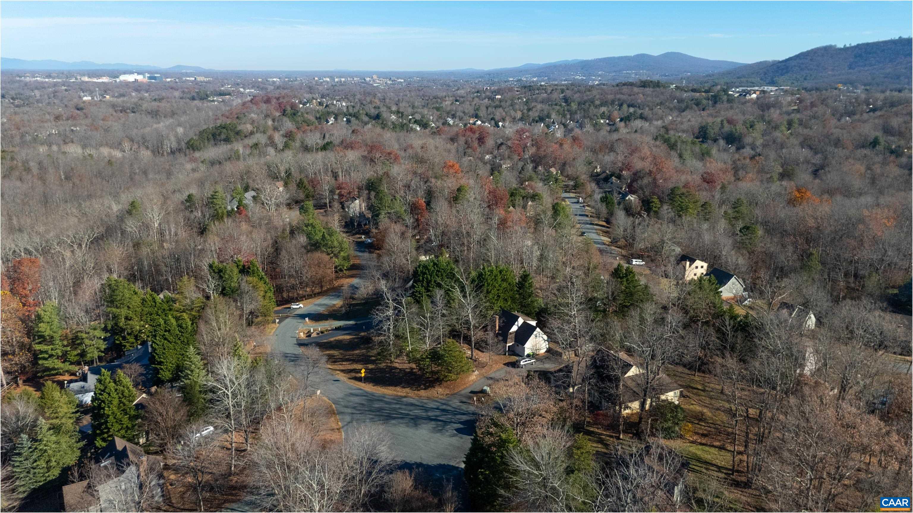 465 Hidden Ridge Road Charlottesville, VA 22902 - Photo 62 of 63 an aerial view of multiple house