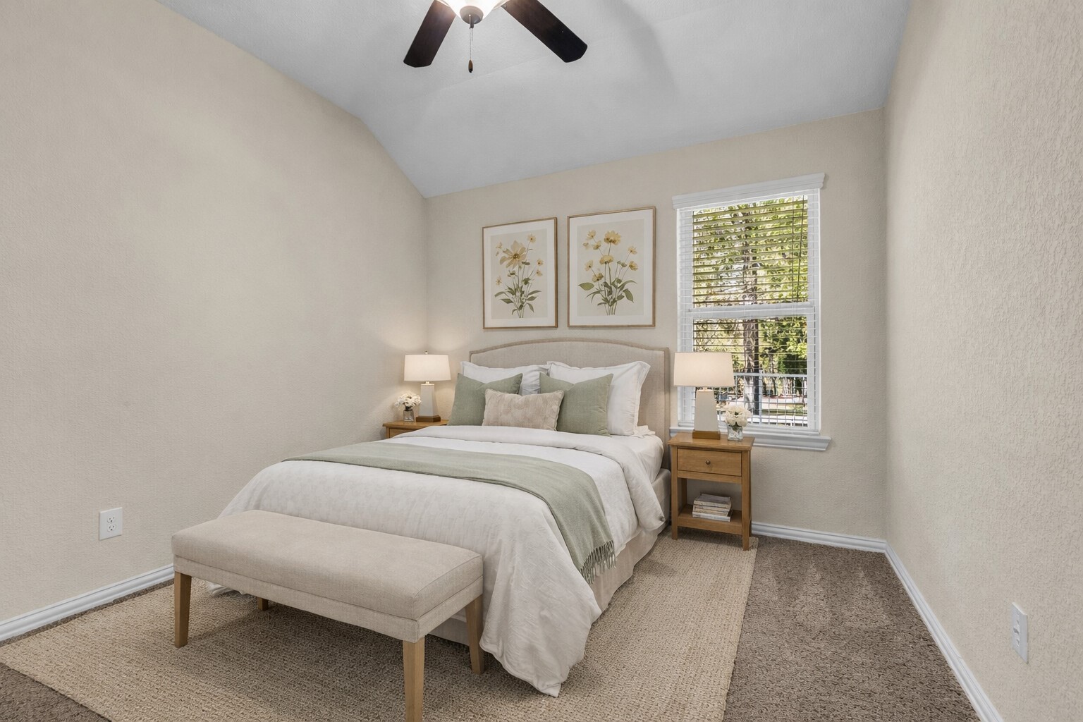 9023 South Comanche Circle Willis, TX 77378 - Photo 16 of 28 Third Bedroom *This space has been virtually staged to help you envision its full potential.