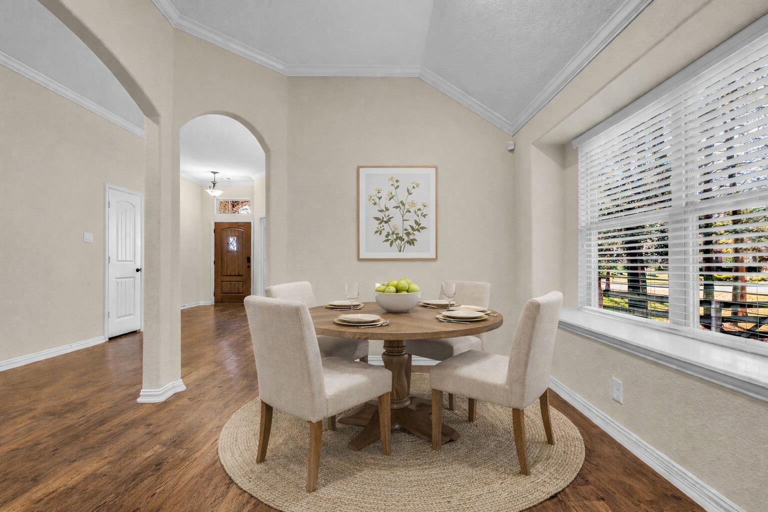 9023 South Comanche Circle Willis, TX 77378 - Photo 5 of 28 a dining room with furniture and window