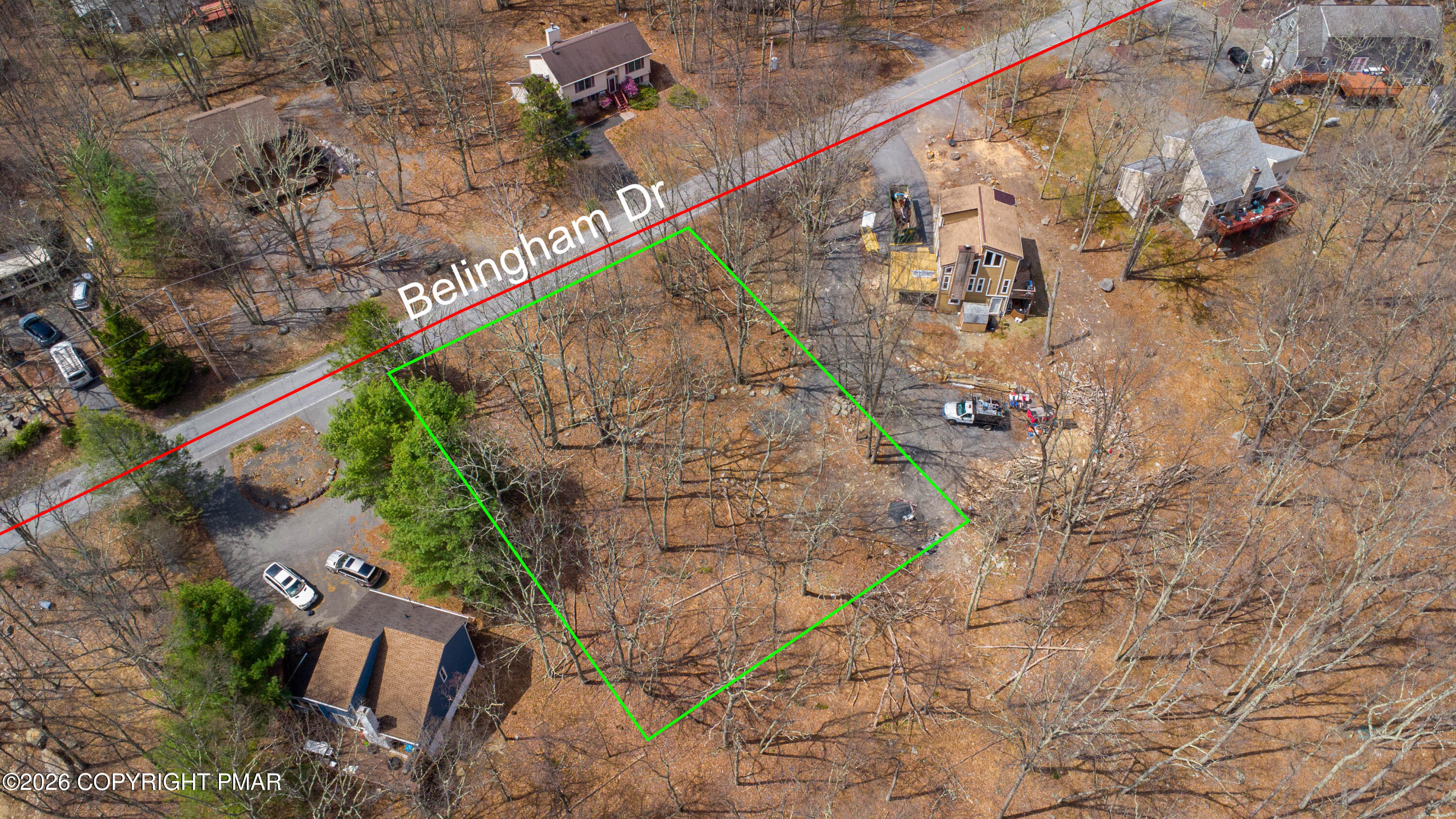 0 Bellingham Drive Bushkill, PA 18324 - Photo 25 of 33 BellinghamDr_Drone_GIS_5