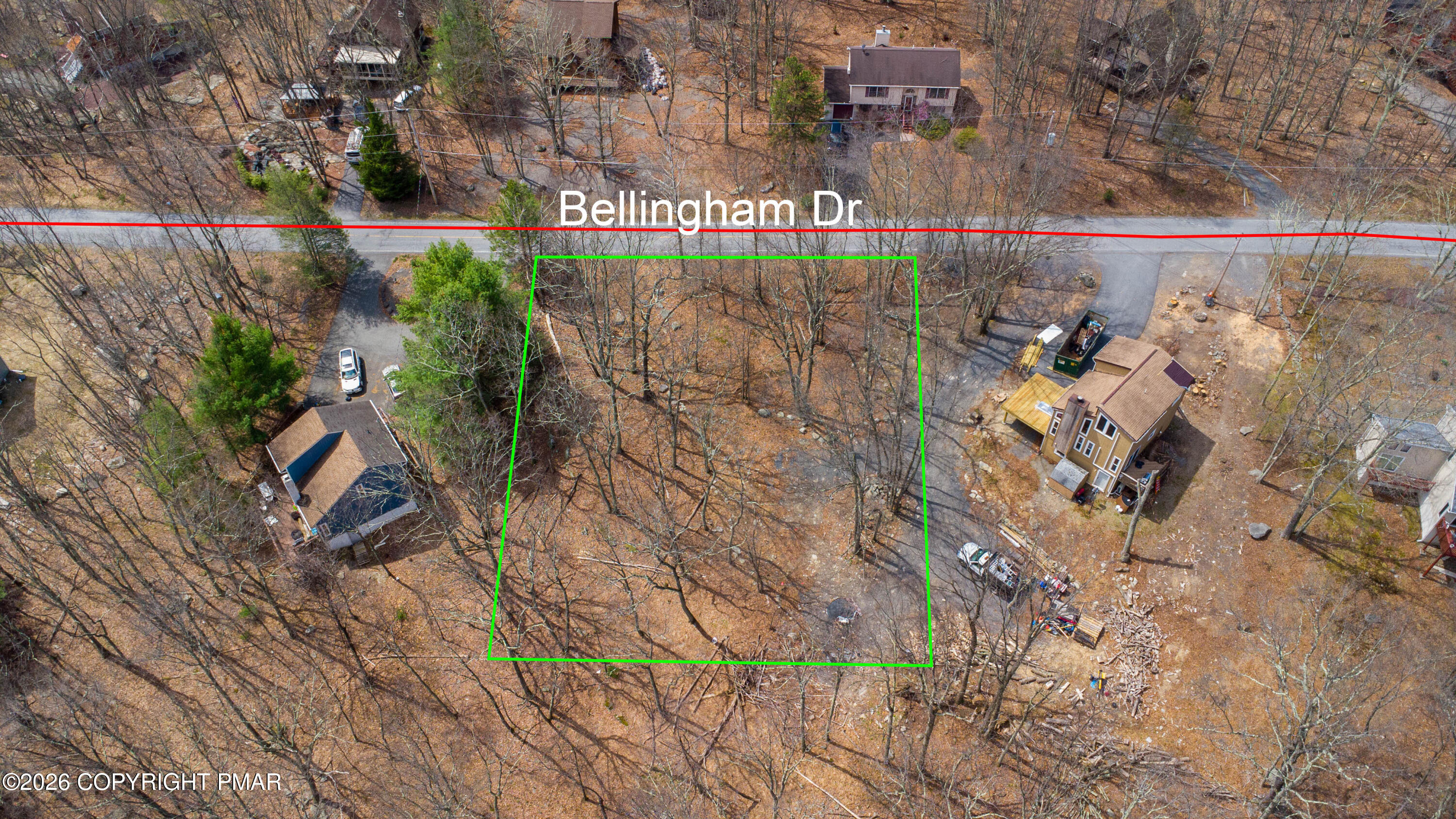 0 Bellingham Drive Bushkill, PA 18324 - Photo 26 of 33 BellinghamDr_Drone_GIS_6