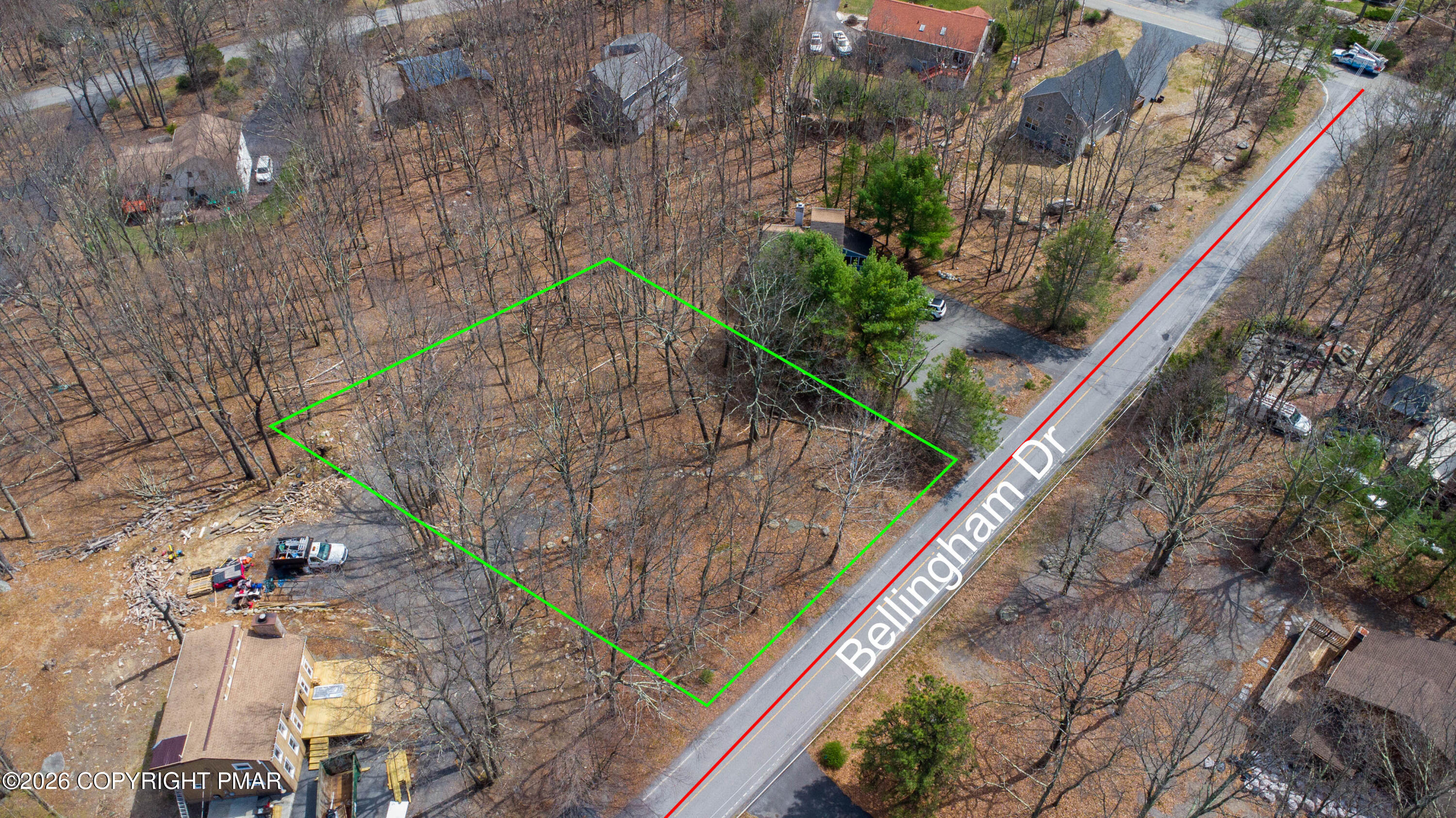 0 Bellingham Drive Bushkill, PA 18324 - Photo 28 of 33 BellinghamDr_Drone_GIS_9