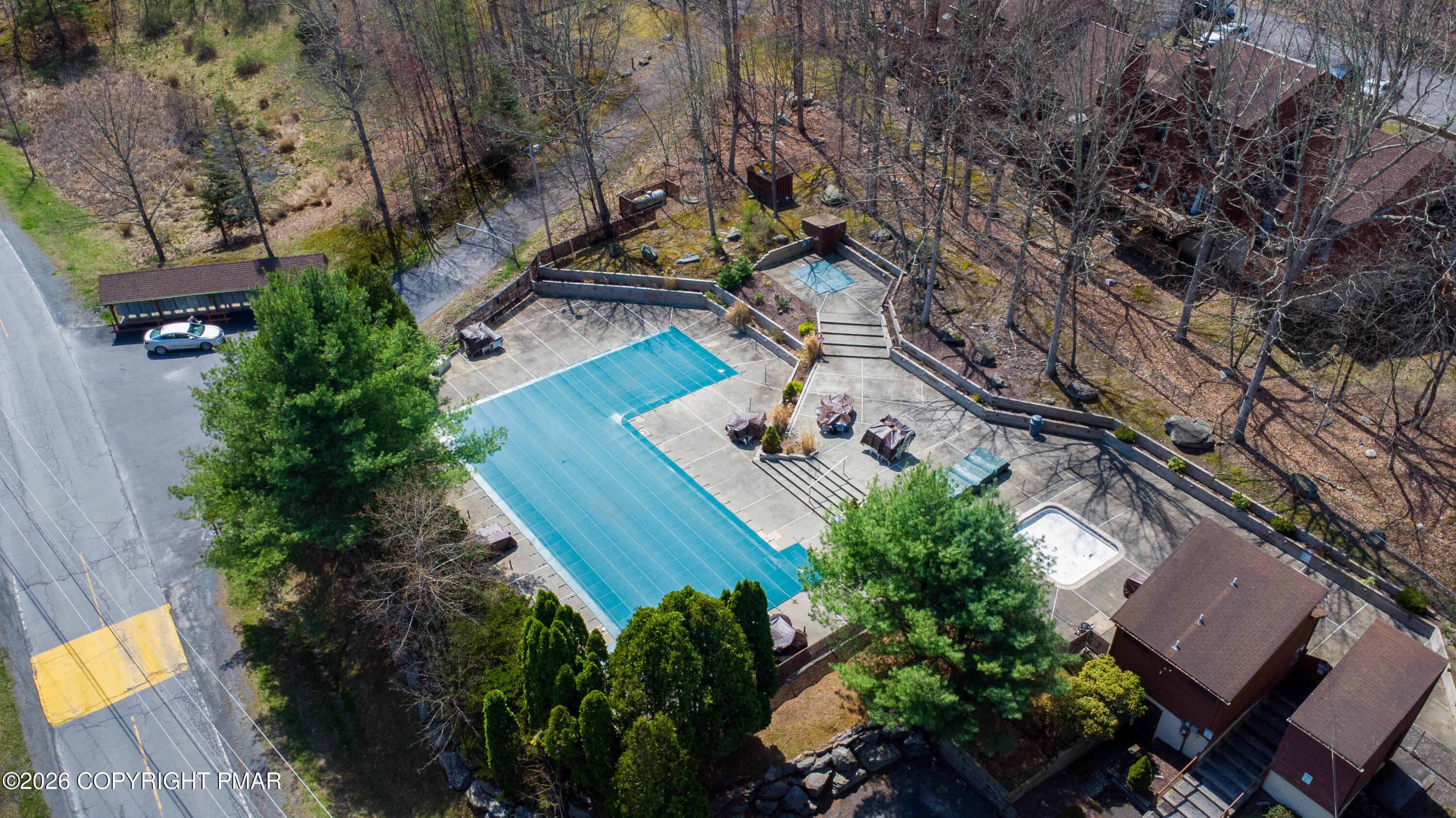 0 Bellingham Drive Bushkill, PA 18324 - Photo 29 of 33 BellinghamDr_Drone_Pool