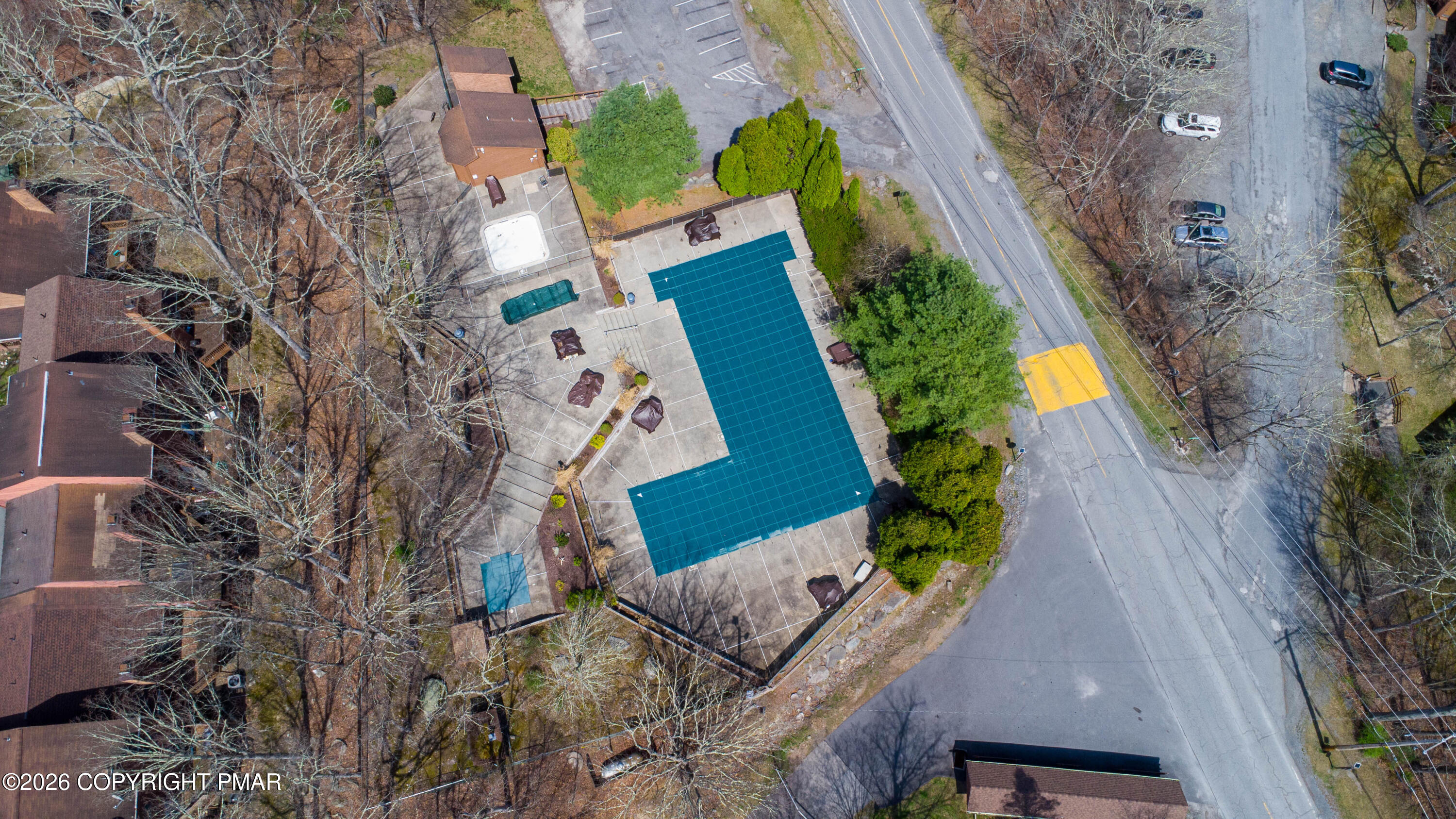0 Bellingham Drive Bushkill, PA 18324 - Photo 30 of 33 BellinghamDr_Drone_Pool2