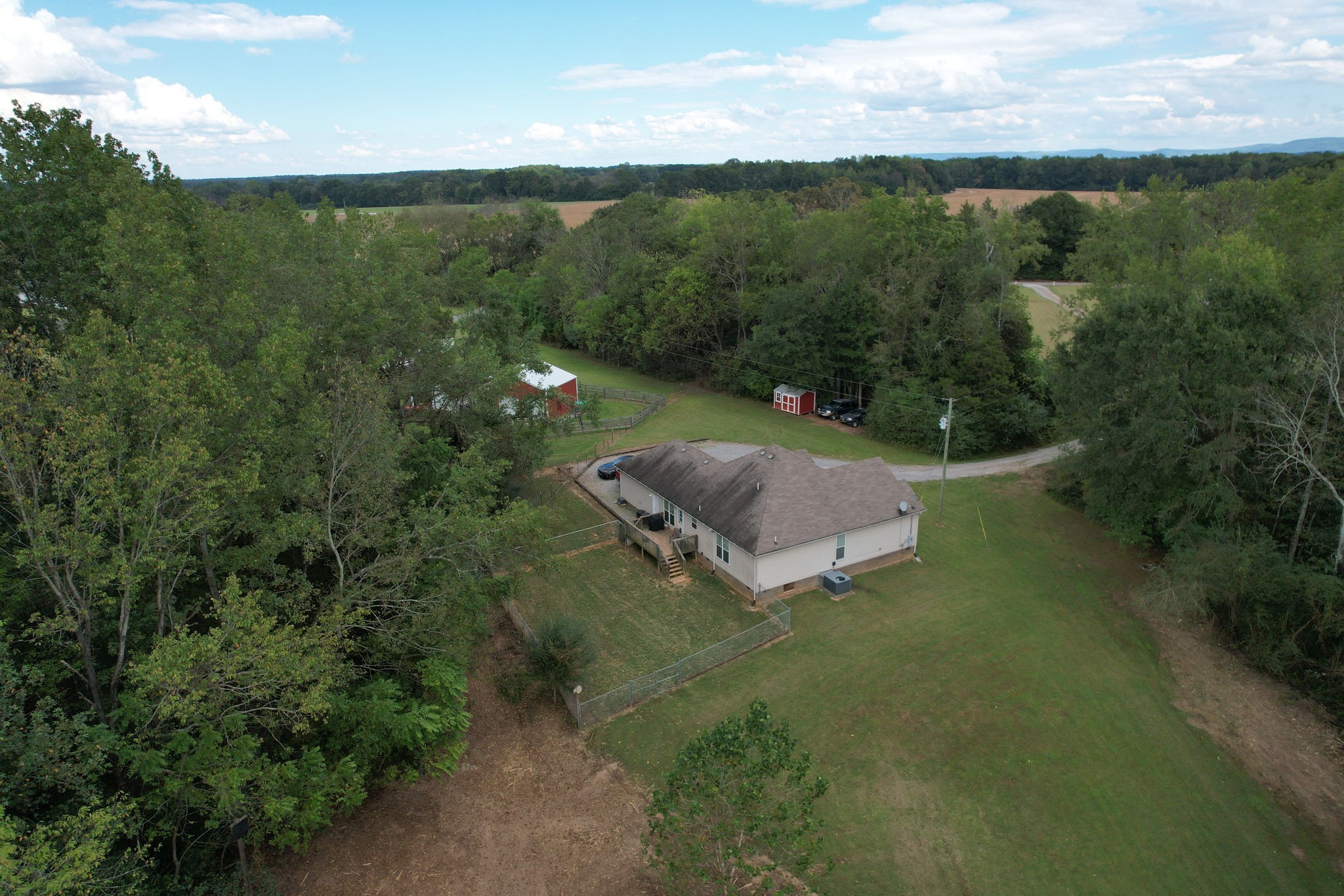 121 Wells Lee Road Elora, TN 37328 - Photo 42 of 48 an aerial view of a house with a yard
