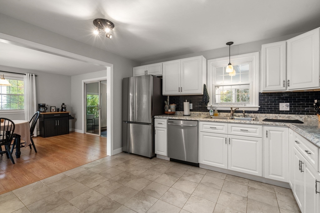 36 Depot Road Templeton, MA 01468 - Photo 12 of 38 a kitchen with refrigerator and cabinets