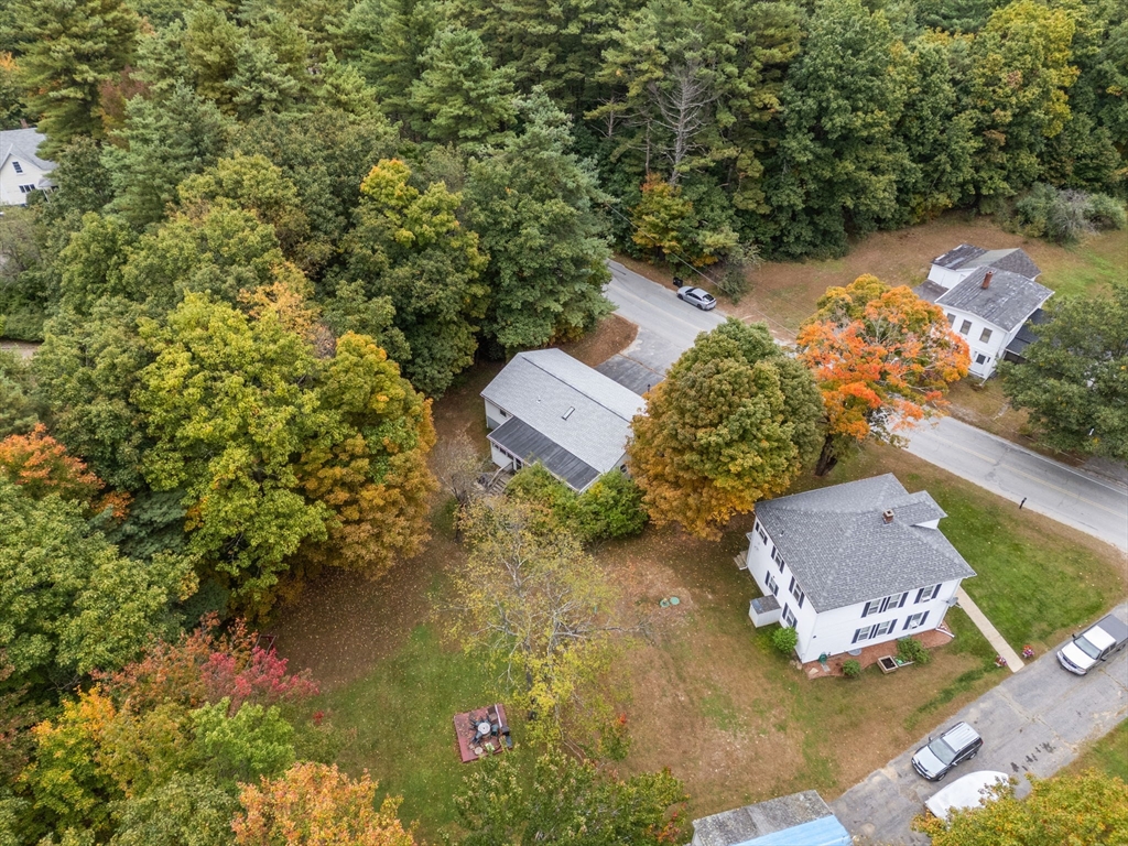 36 Depot Road Templeton, MA 01468 - Photo 37 of 38 an aerial view of a house with a yard and lake view