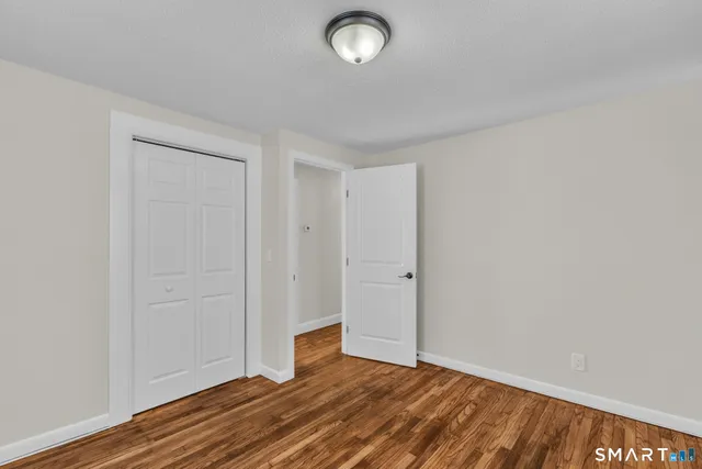 wooden floor in an empty room