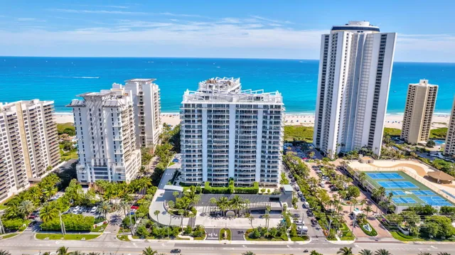 a view of building with yard