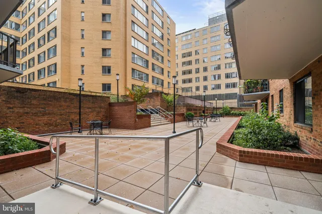 a view of terrace with seating space and barbeque oven
