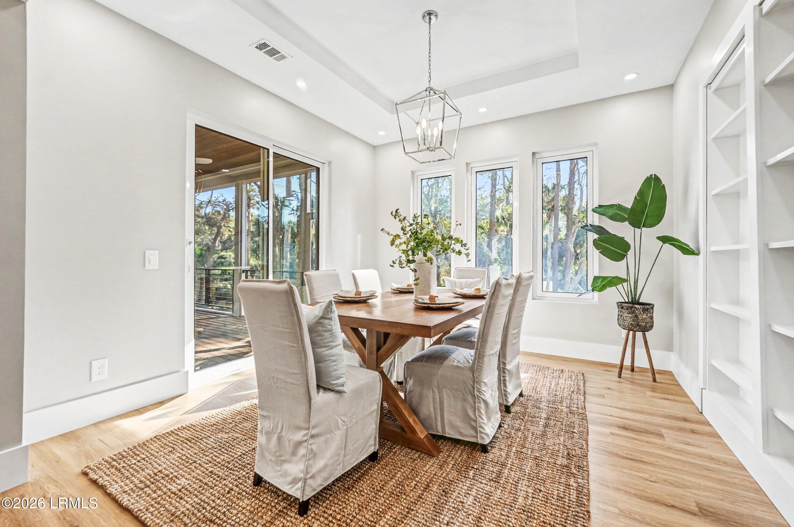 680 Dolphin Road Fripp Island, SC 29920 - Photo 15 of 59 Dining room with views