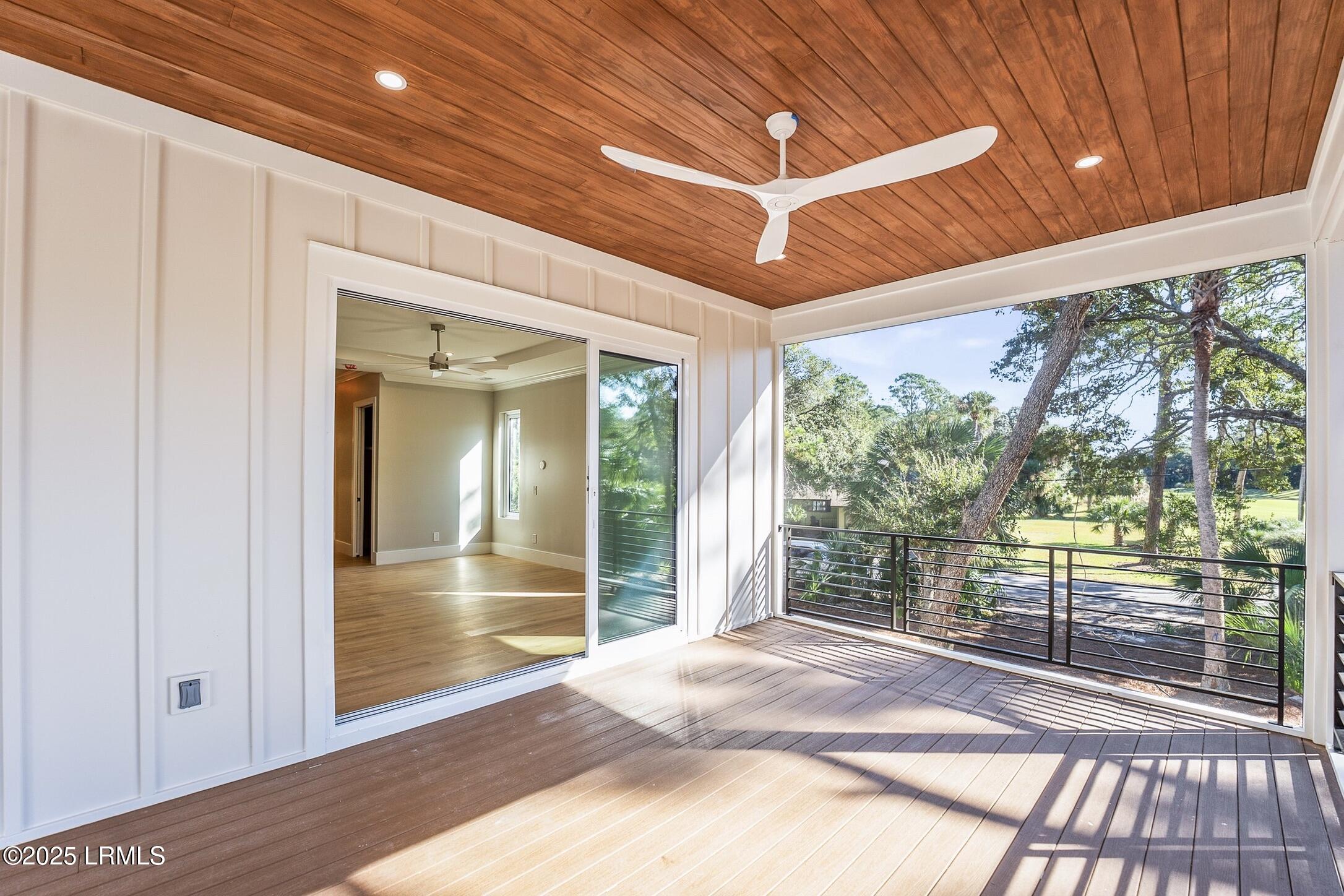 680 Dolphin Road Fripp Island, SC 29920 - Photo 22 of 59 Screen porch with views