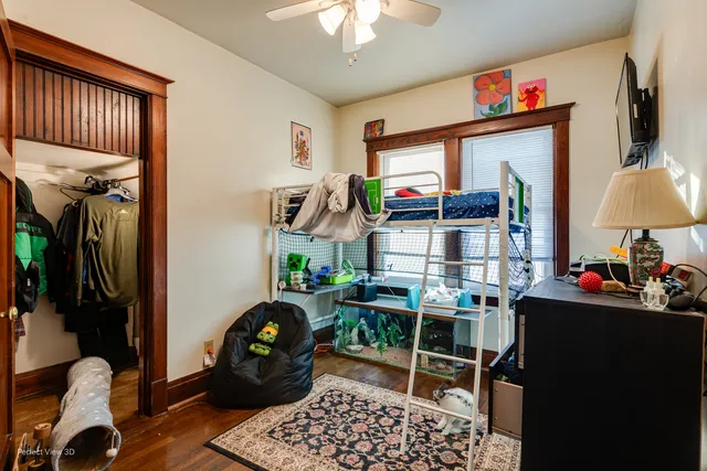 a room with musical instruments