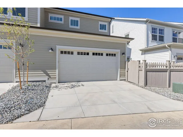 a front view of a building