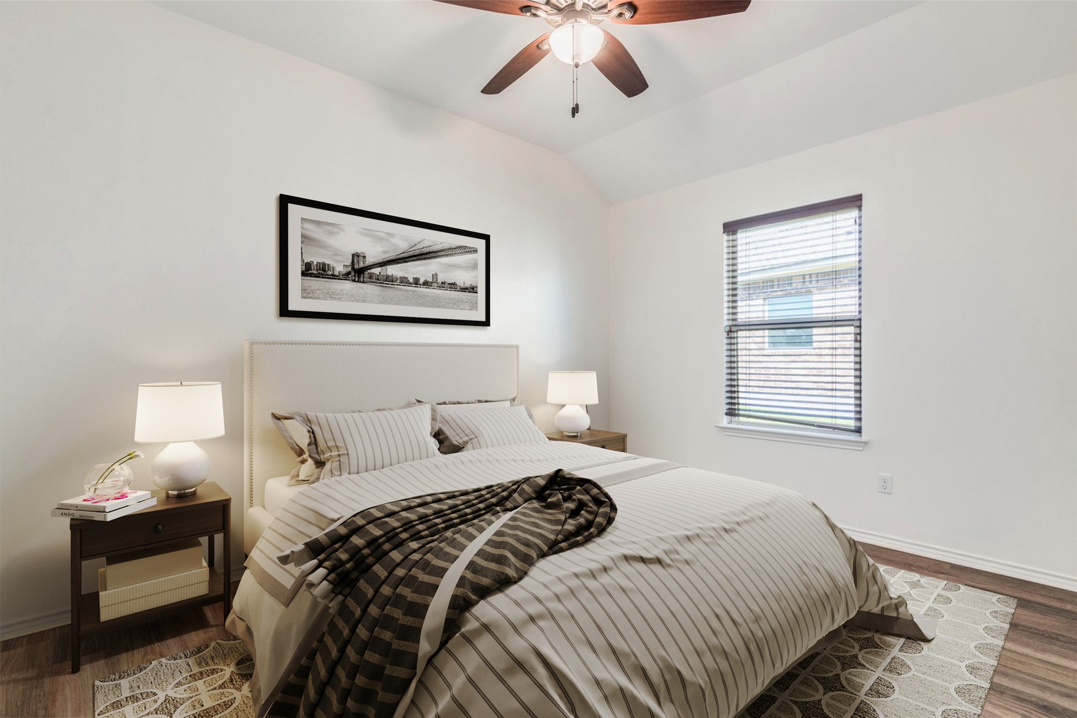 16829 Ruggio Road Pflugerville, TX 78660 - Photo 24 of 40 a bedroom with bed and a window