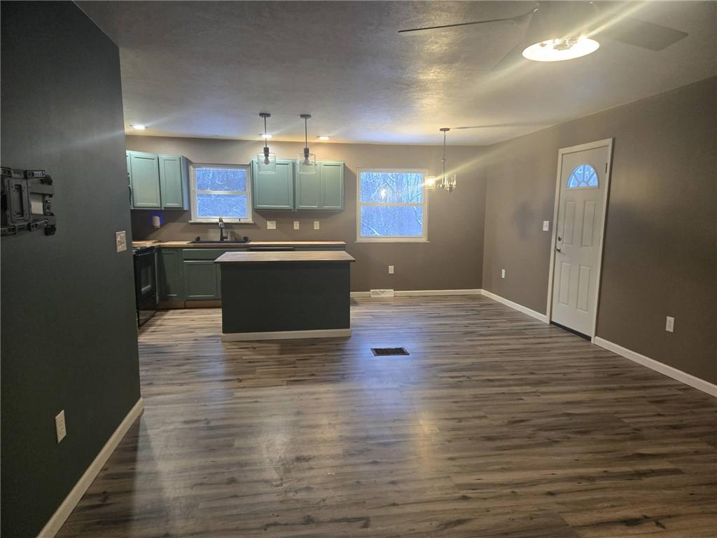 504 Queenstown Road Karns City, PA 16041 - Photo 3 of 18 a view of kitchen with sink and refrigerator