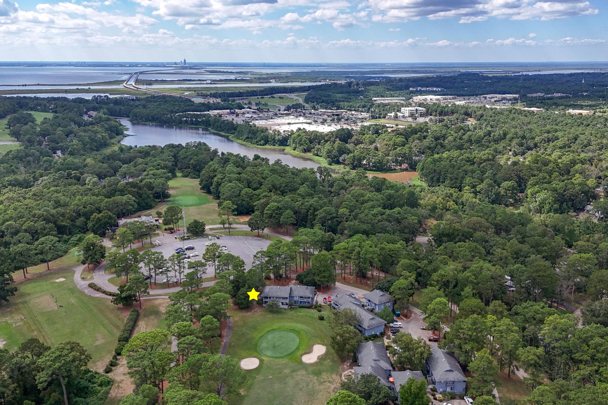 101 Golf Terrace, Unit 1A101 Daphne, AL 36526 - Photo 18 of 34 Aerial View
