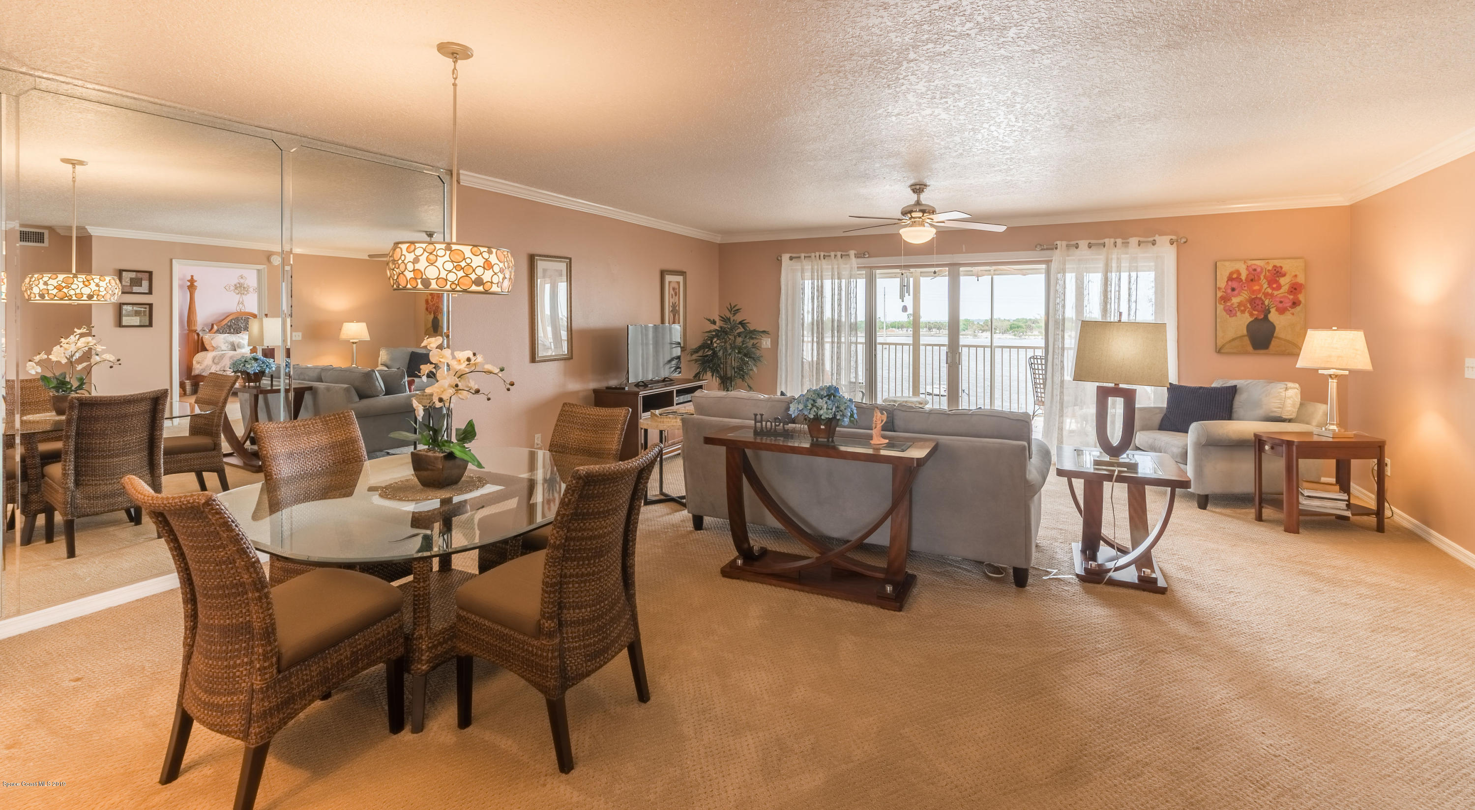 100 Riverside Drive, Unit 305 Cocoa, FL 32922 - Photo 22 of 55 Dining.Living Room